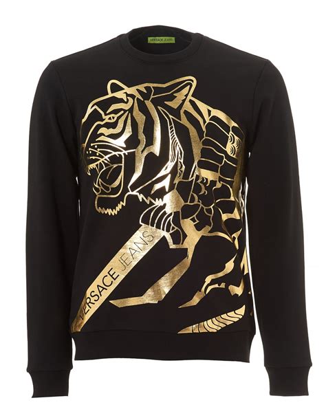 versace jumper white and gold|Versace jumpsuit men.